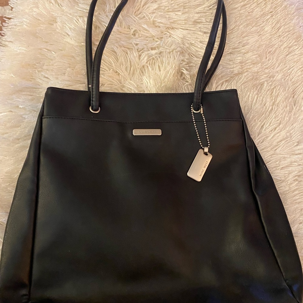 Nine West Black Tote Bag